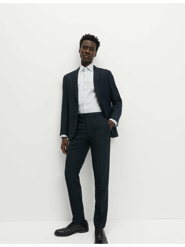 Marks & Spencer Košulja s printom normalnog kroja od čistog pamuka Marks & Spencer bijela