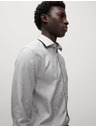 Marks & Spencer Luksuzna slim košulja od čistog pamuka s teksturom Marks & Spencer siva