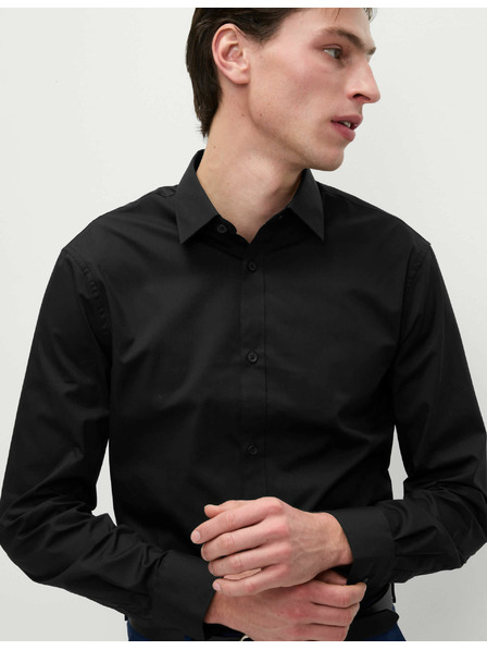 Marks & Spencer Slim košulja, lako glačanje Marks & Spencer crna