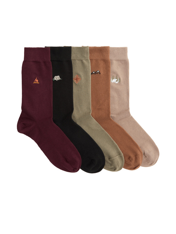 Marks & Spencer 5 kom. čarapa Cool Fresh™ Outdoor s visokim sadržajem pamuka Marks & Spencer višebojna