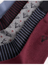 Marks & Spencer Čarape C and F s motivom jelena, s visokim udjelom pamuka, 5 parova u pakiranju Marks & Spencer mornarsko plava