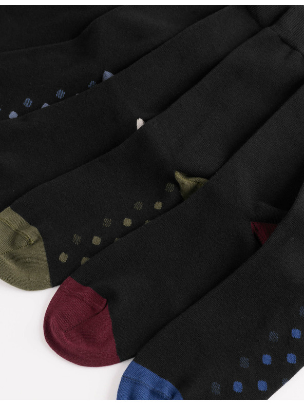 Marks & Spencer Cool & Fresh™ čarape sa visokim udjelom pamuka, u različitim varijantama, set od 7 parova Marks & Spencer crna