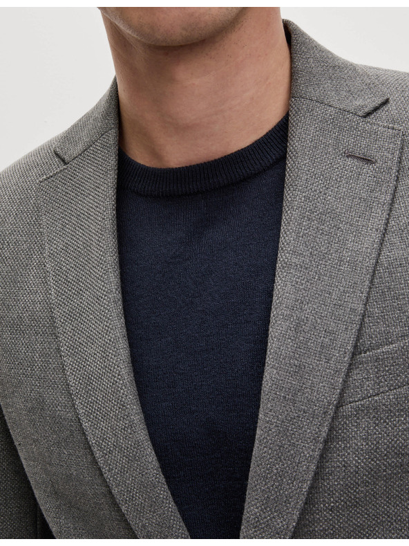 Marks & Spencer Teksturirani blejzer Marks & Spencer siva