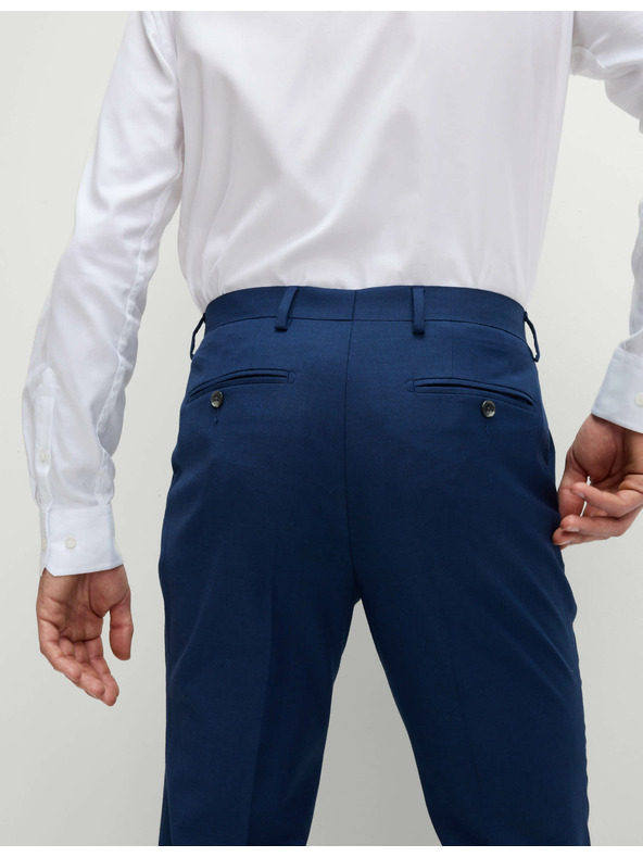 Marks & Spencer Odijalne hlače, uski kroj Marks & Spencer mornarsko plava