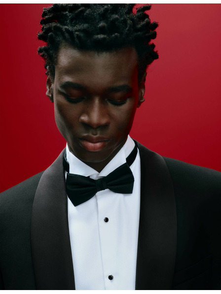 Marks & Spencer Leptir sa uzorkom Marks & Spencer crna