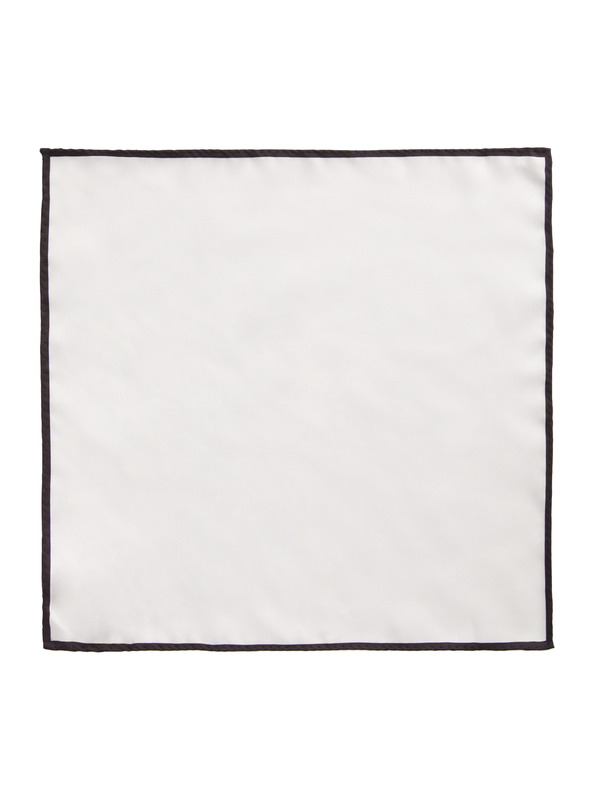 Marks & Spencer Svileni džepni maramice Marks & Spencer bijela