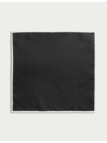 Marks & Spencer Svileni džepni ručnik Marks & Spencer crna