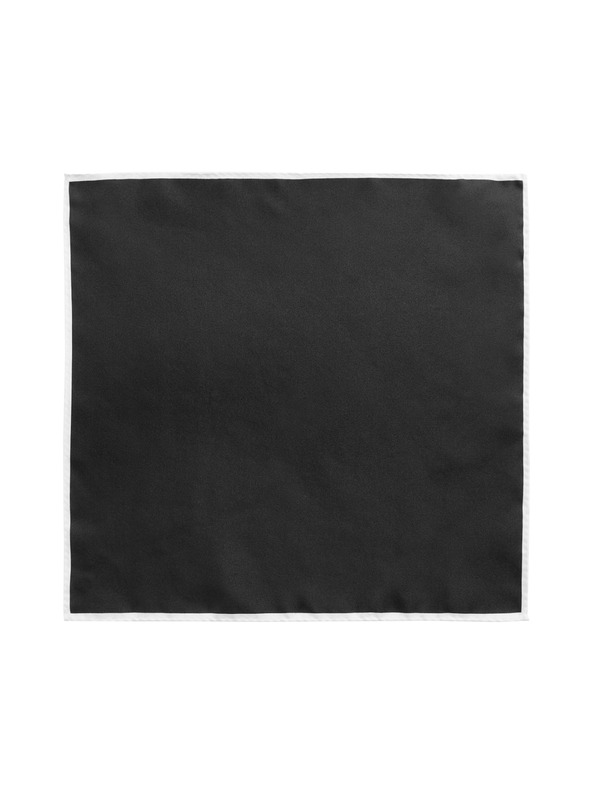 Marks & Spencer Svileni džepni ručnik Marks & Spencer crna