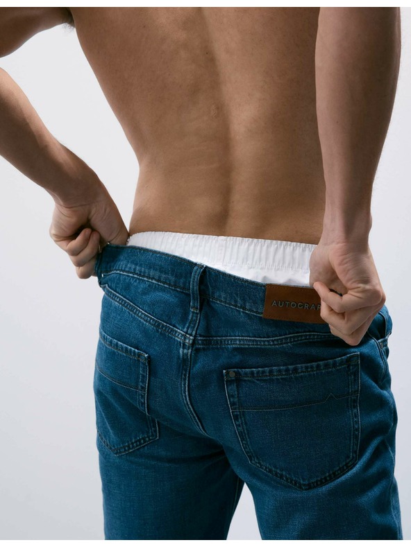 Marks & Spencer Tkane Supima® bokserice s visokim udjelom pamuka, 5 kom. u pakiranju Marks & Spencer bijela