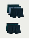 Marks & Spencer Bokserice od pamuka s elastinom, s Cool & Fresh™ tehnologijom, 5 kom Marks & Spencer zelena