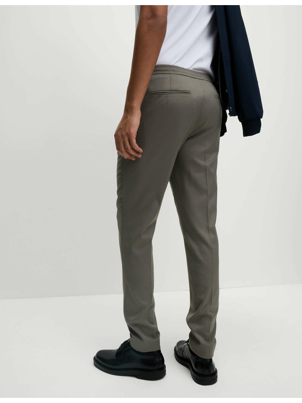 Marks & Spencer Elastične formalne hlače klasičnog kroja Marks & Spencer siva