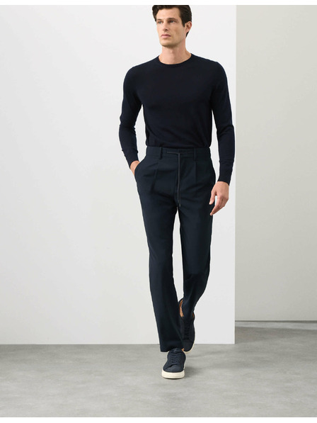 Marks & Spencer Odijelo hlače od vunene mješavine Marks & Spencer mornarsko plava