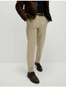 Marks & Spencer Heritage hlače od kepera u uobičajenom kroju Marks & Spencer bež boje