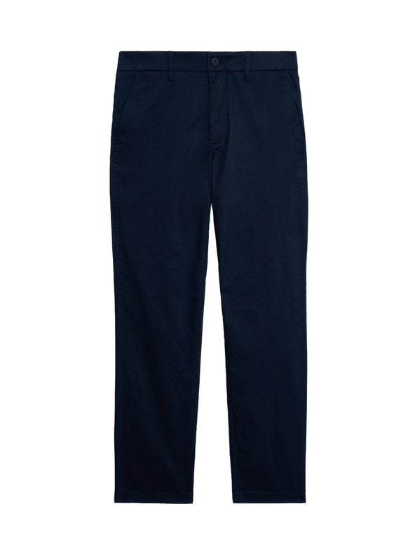 Marks & Spencer Super lagane chino hlače, normalan kroj Marks & Spencer mornarsko plava