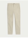 Marks & Spencer Marks & Spencer bež rastezljive chino hlače uskog kroja