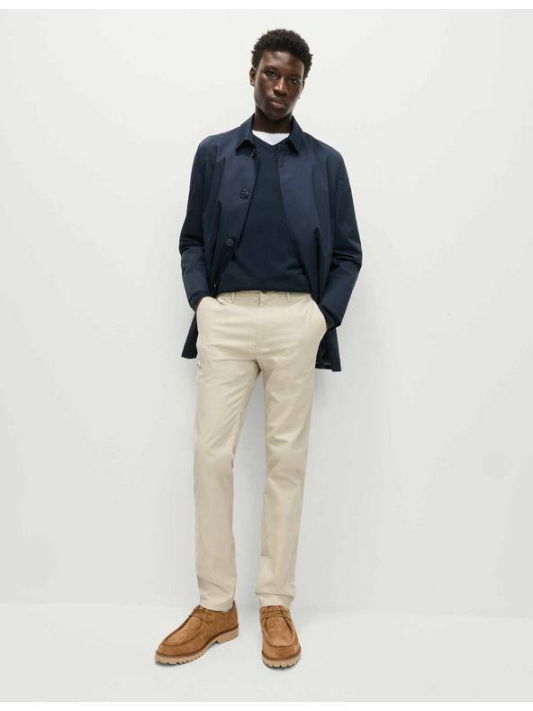 Marks & Spencer Marks & Spencer bež rastezljive chino hlače uskog kroja