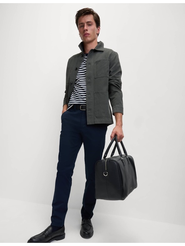 Marks & Spencer Marks & Spencer tamnoplave uske rastezljive chino hlače