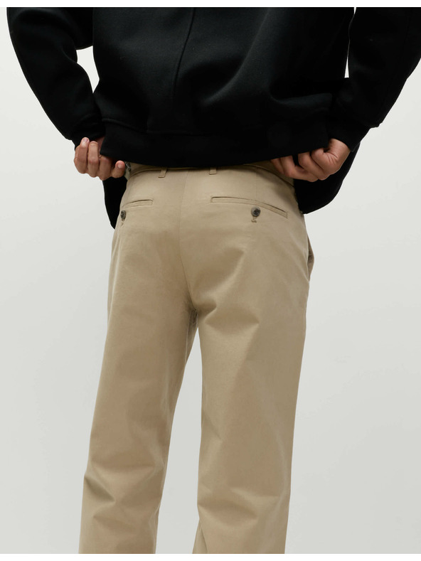 Marks & Spencer Rastezljive chino hlačice normalnog kroja Marks & Spencer bež