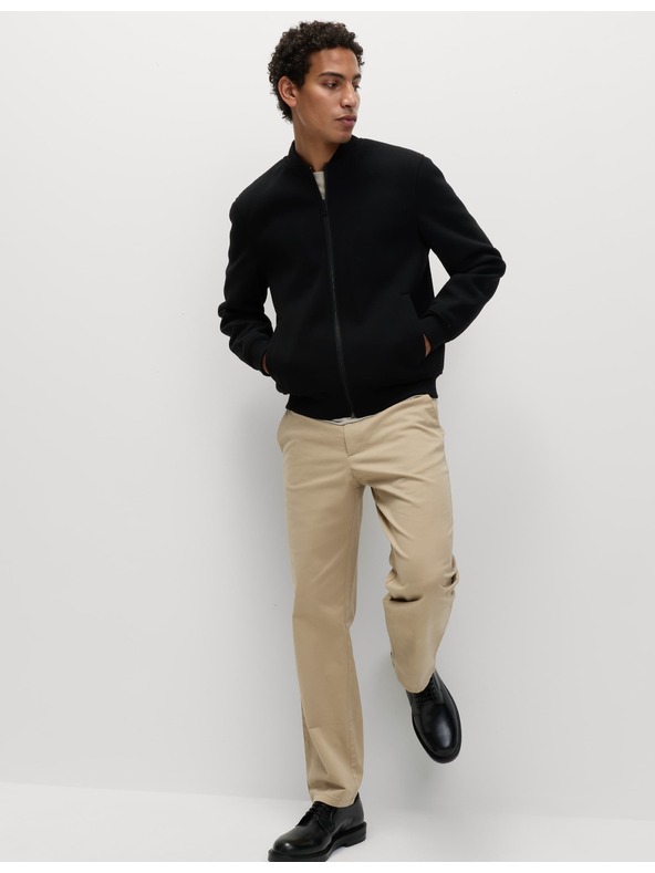 Marks & Spencer Rastezljive chino hlačice normalnog kroja Marks & Spencer bež