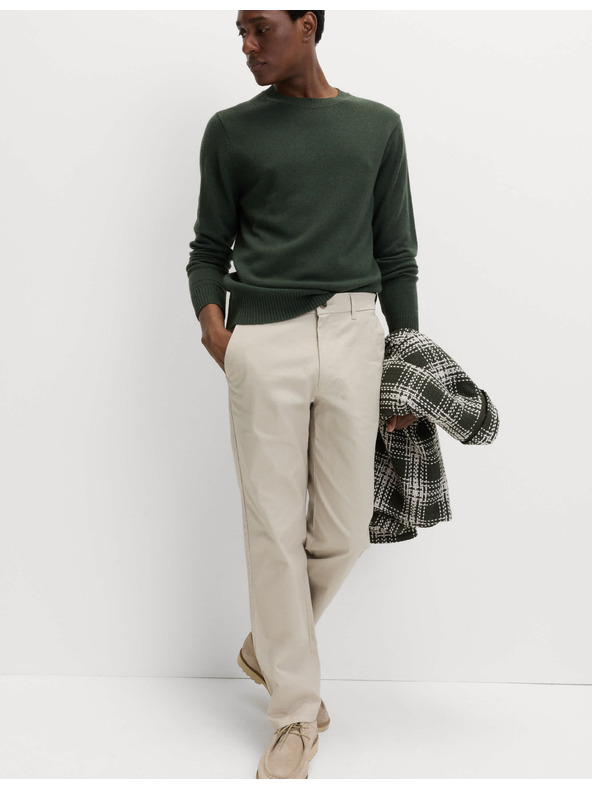 Marks & Spencer Rastezljive chino hlačice normalnog kroja Marks & Spencer bež