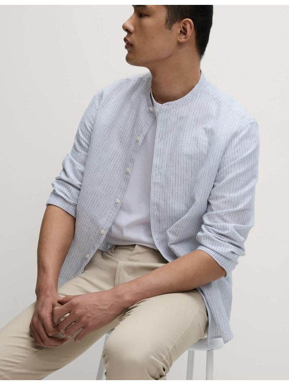 Marks & Spencer Marks & Spencer bež rastezljivi chinos hlače