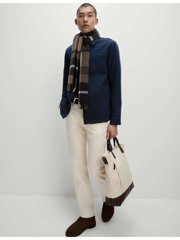 Marks & Spencer Rastežljive traperice ravnog kroja Marks & Spencer krem