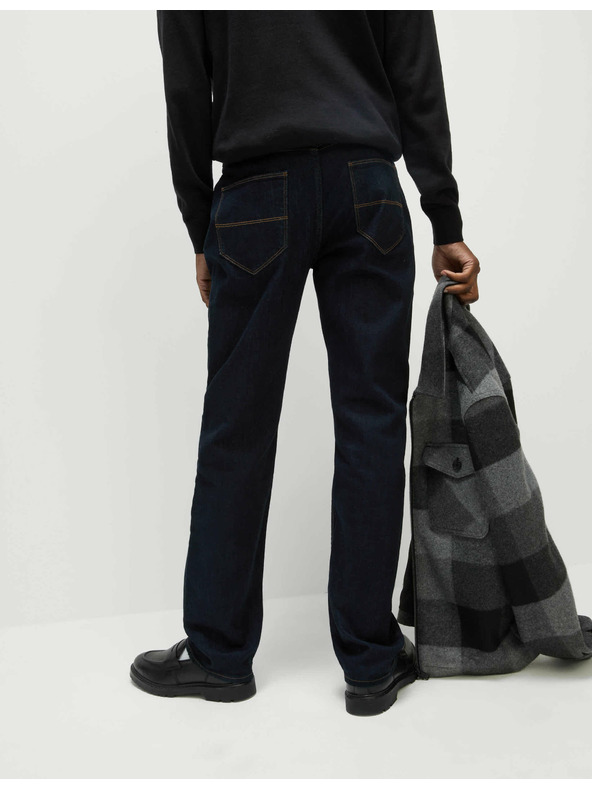 Marks & Spencer Rastežljive traperice ravnog kroja Marks & Spencer mornarsko plava