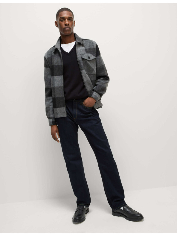 Marks & Spencer Rastežljive traperice ravnog kroja Marks & Spencer mornarsko plava