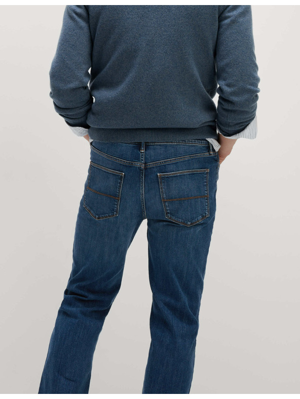 Marks & Spencer Rastežljive traperice ravnog kroja Marks & Spencer mornarsko plava