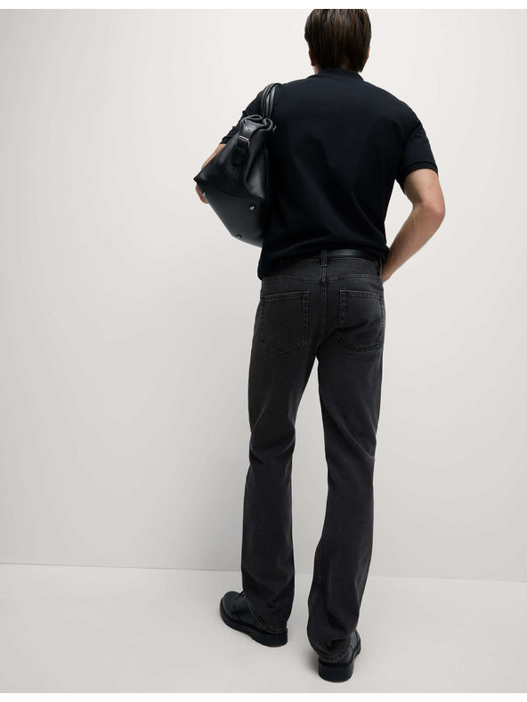 Marks & Spencer Glatke traperice ravnog kroja, od čiste pamuke Marks & Spencer siva