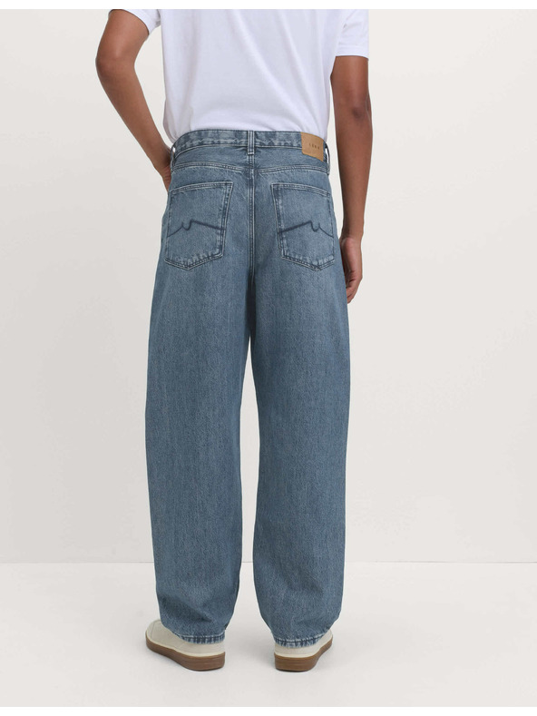 Marks & Spencer Authentic lagane čvrste traperice Marks & Spencer plava