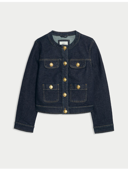 Marks & Spencer Traper jakna bez ovratnika Marks & Spencer mornarsko plava