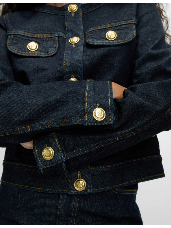 Marks & Spencer Traper jakna bez ovratnika Marks & Spencer mornarsko plava