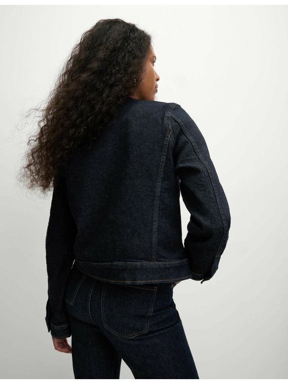 Marks & Spencer Traper jakna bez ovratnika Marks & Spencer mornarsko plava