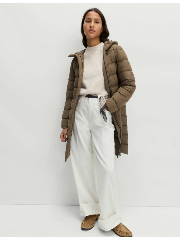 Marks & Spencer Pernata dekica s kapuljačom od perja i mekanih perjnica Marks & Spencer zelena