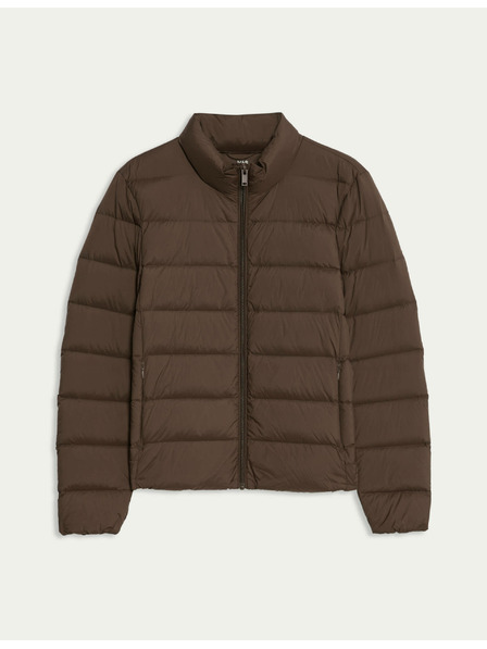 Marks & Spencer Prošivena sklopiva jakna s paperjem i puhom Marks & Spencer smeđa