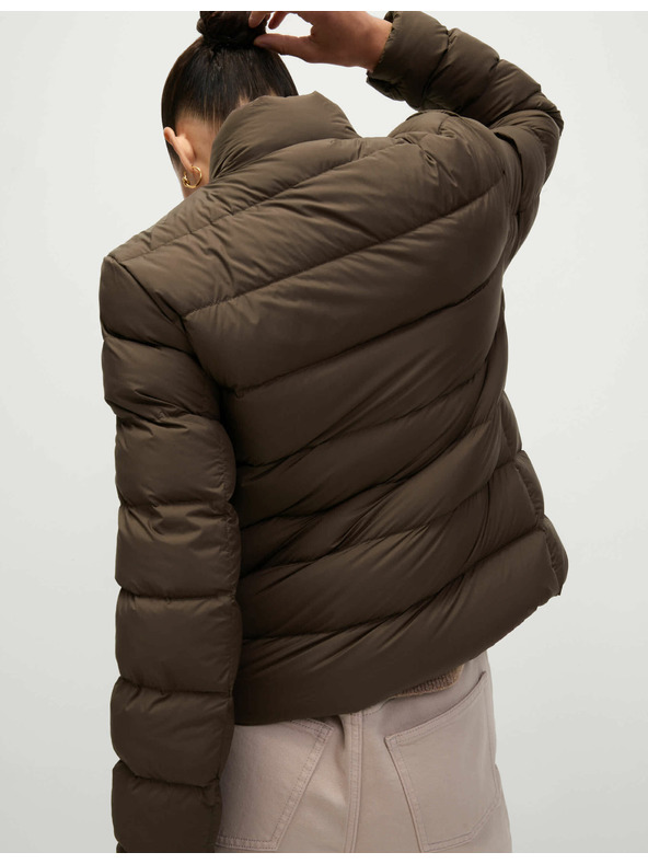 Marks & Spencer Prošivena sklopiva jakna s paperjem i puhom Marks & Spencer smeđa