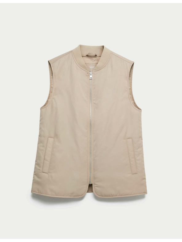 Marks & Spencer Topli prsluk Marks & Spencer bež