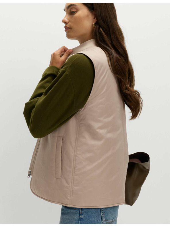 Marks & Spencer Topli prsluk Marks & Spencer bež