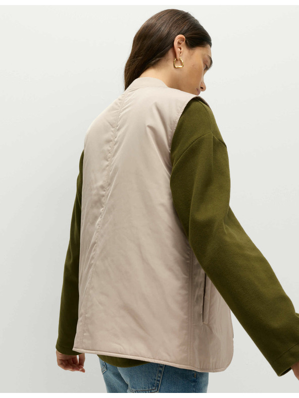 Marks & Spencer Topli prsluk Marks & Spencer bež