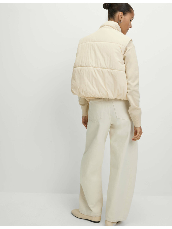 Marks & Spencer Kratki prošiveni prsluk s tehnologijom Thermowarmth™ Marks & Spencer bež