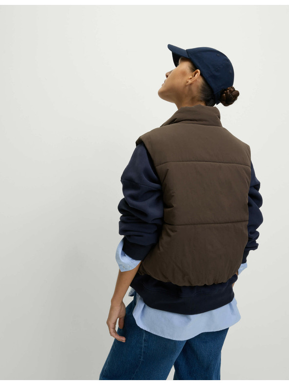 Marks & Spencer Kratki prošiveni prsluk s tehnologijom Thermowarmth™ Marks & Spencer smeđa