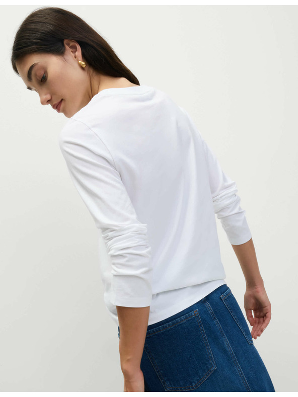 Marks & Spencer Top od čistog pamuka za svakodnevno nošenje Marks & Spencer bijela