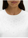 Marks & Spencer Ukrašena Lucky majica od čistog pamuka Marks & Spencer bijela