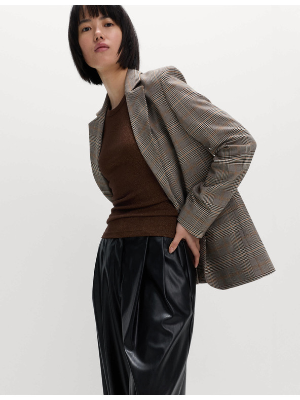 Marks & Spencer Blistavo top, s visokim udjelom conte Marks & Spencer smeđa