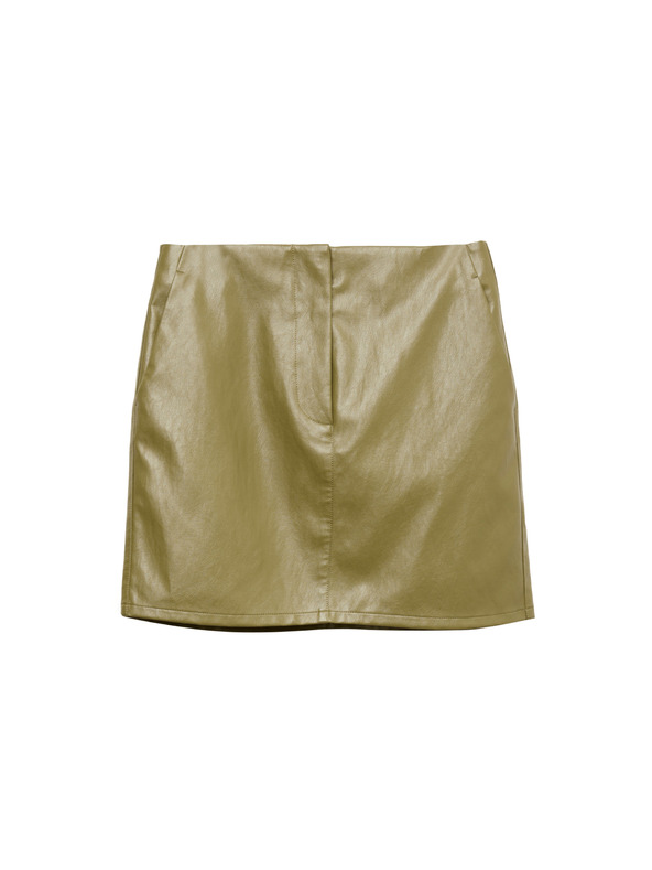 Marks & Spencer Mini suknja od umjetne kože Marks & Spencer zelena