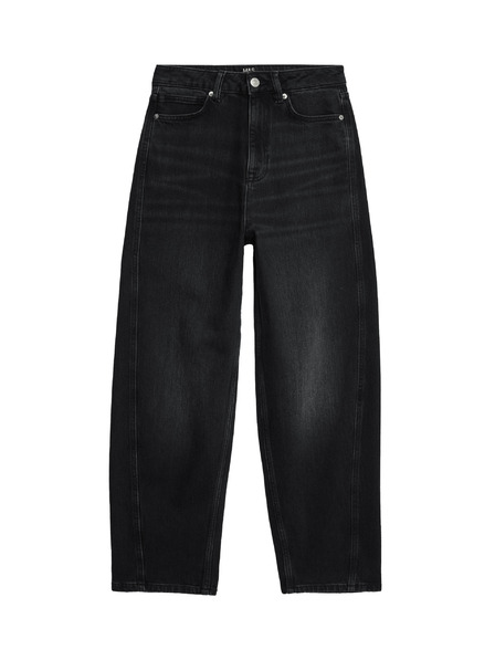 Marks & Spencer Traperice uskog kroja do gležnjeva visokog struka Marks & Spencer crna