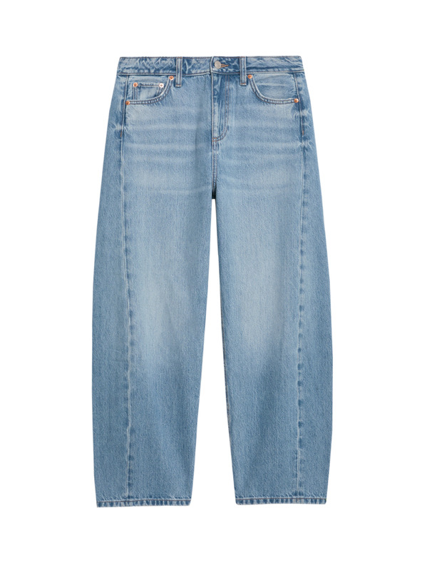 Marks & Spencer Ravne traperice sa srednjim strukom Marks & Spencer mornarsko plava