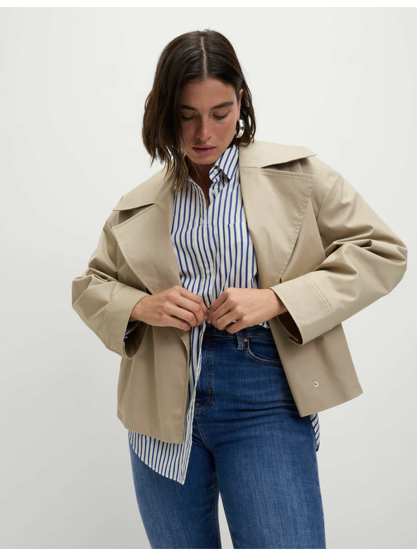 Marks & Spencer Super meke traperice Harper visokog struka Marks & Spencer mornarsko plava