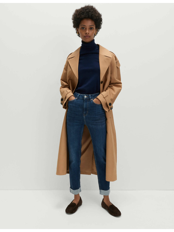 Marks & Spencer Super meke traperice Harper visokog struka Marks & Spencer mornarsko plava